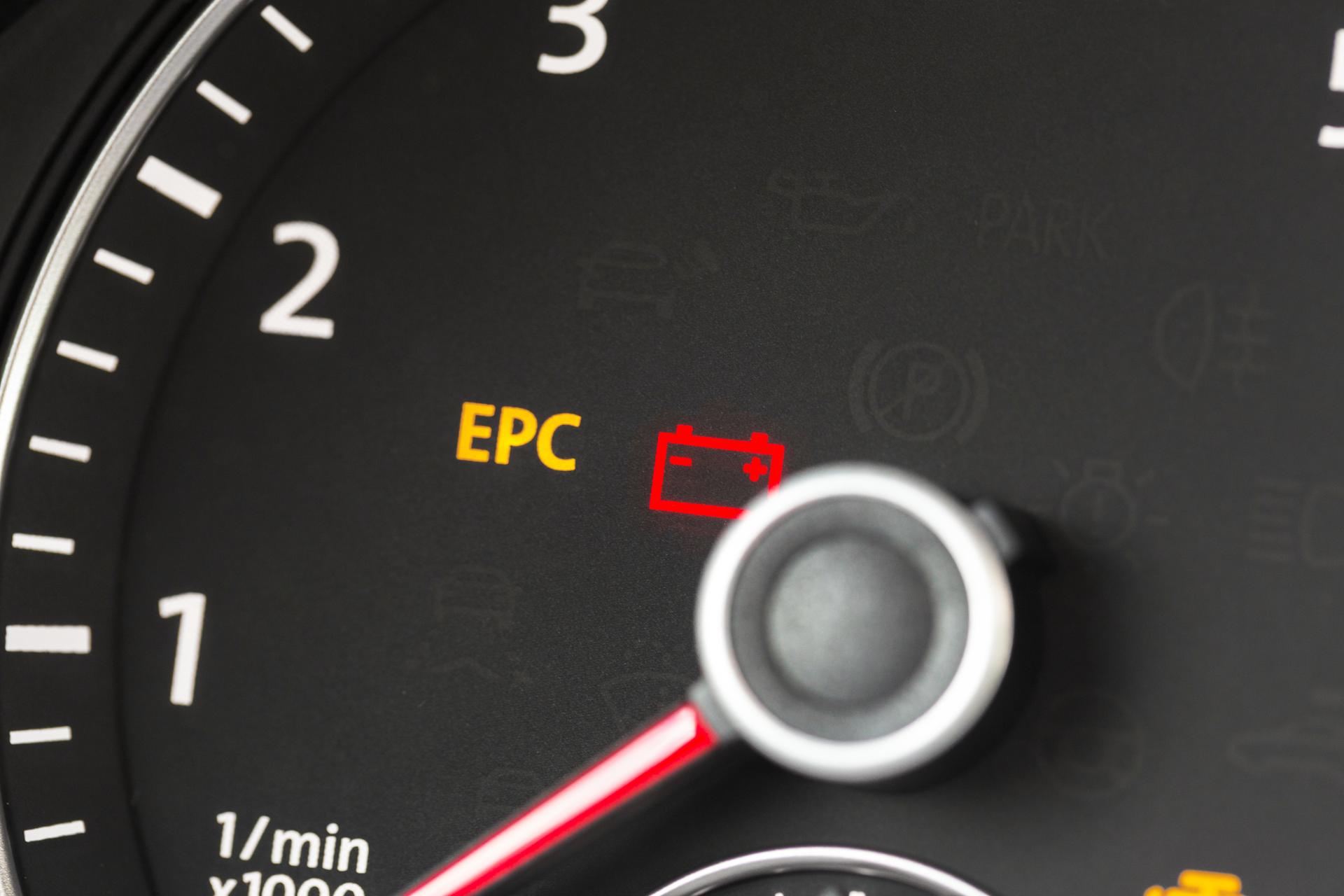 Co znamená kontrolka EPC na palubce vozu