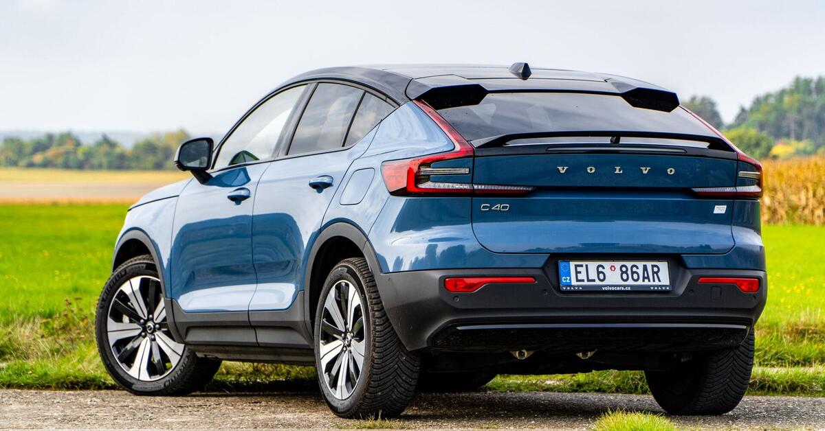 Volvo C40 Recharge Twin rozměry - Portál řidiče
