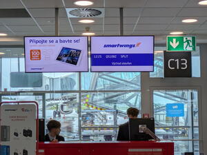 Cesta do Splitu letadlem: Můžete na palubě počítat s občerstvením?