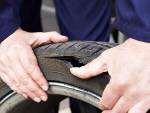 Druhy poškození pneumatik