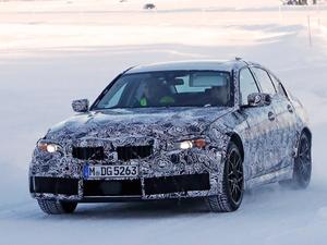Fotografie nového automobilu BMW M3 "v přestrojení"