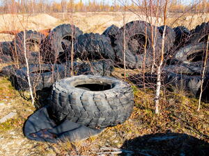 Likvidace pneumatik ekologickou cestou