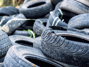 Pokuta za staré a sjeté pneumatiky