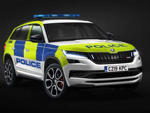 Policisté v Anglii budou využívat vůz Škoda Kodiaq RS