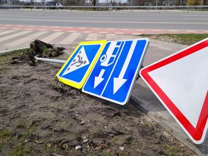 Poškození dopravní značky: Jedná se o přestupek?