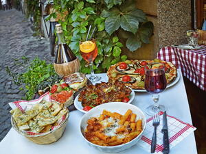 Restaurace a zmrzlina v Bibione 2025 