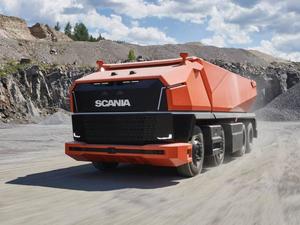 Scania představila svůj náklaďák bez řidiče