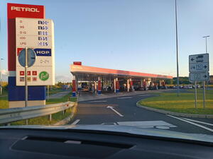 Slovinsko Maribor čerpací stanice