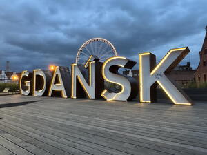Večerní procházka v Gdaňsku