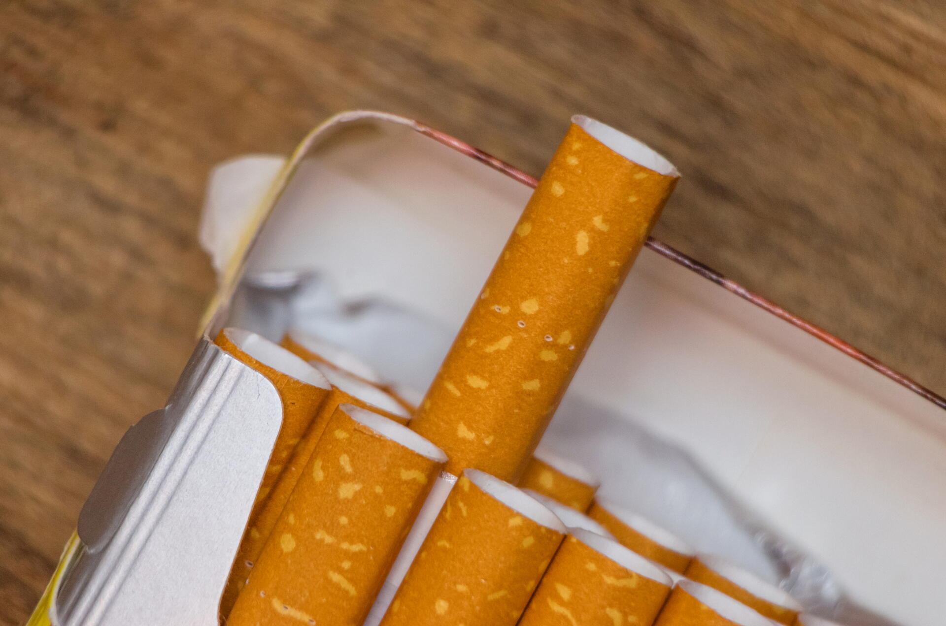 Cena cigaret v Itálii