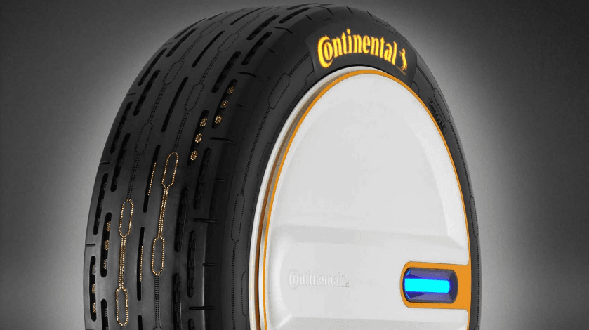 Continental představil pneumatiku, která se sama dohustí