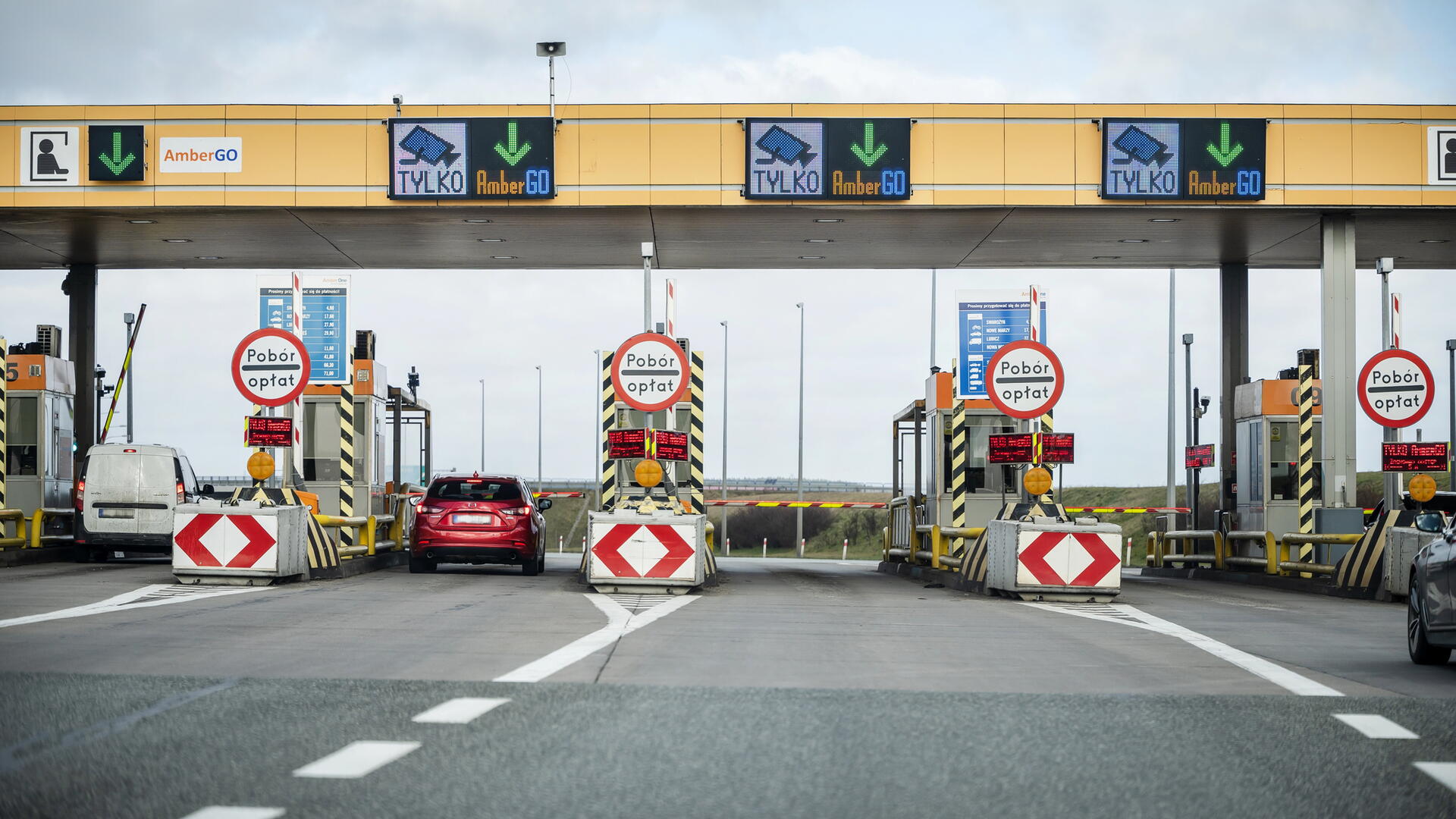 Dálnice v Polsku 2026, poplatky A1, A2 a A4 a e-TOLL