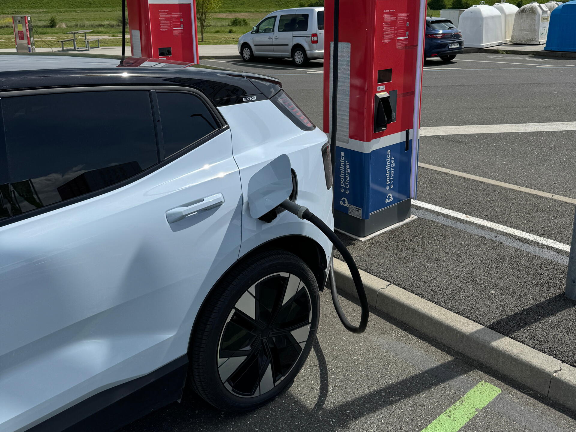 Doba nabíjení elektromobilu cestou do Chorvatska