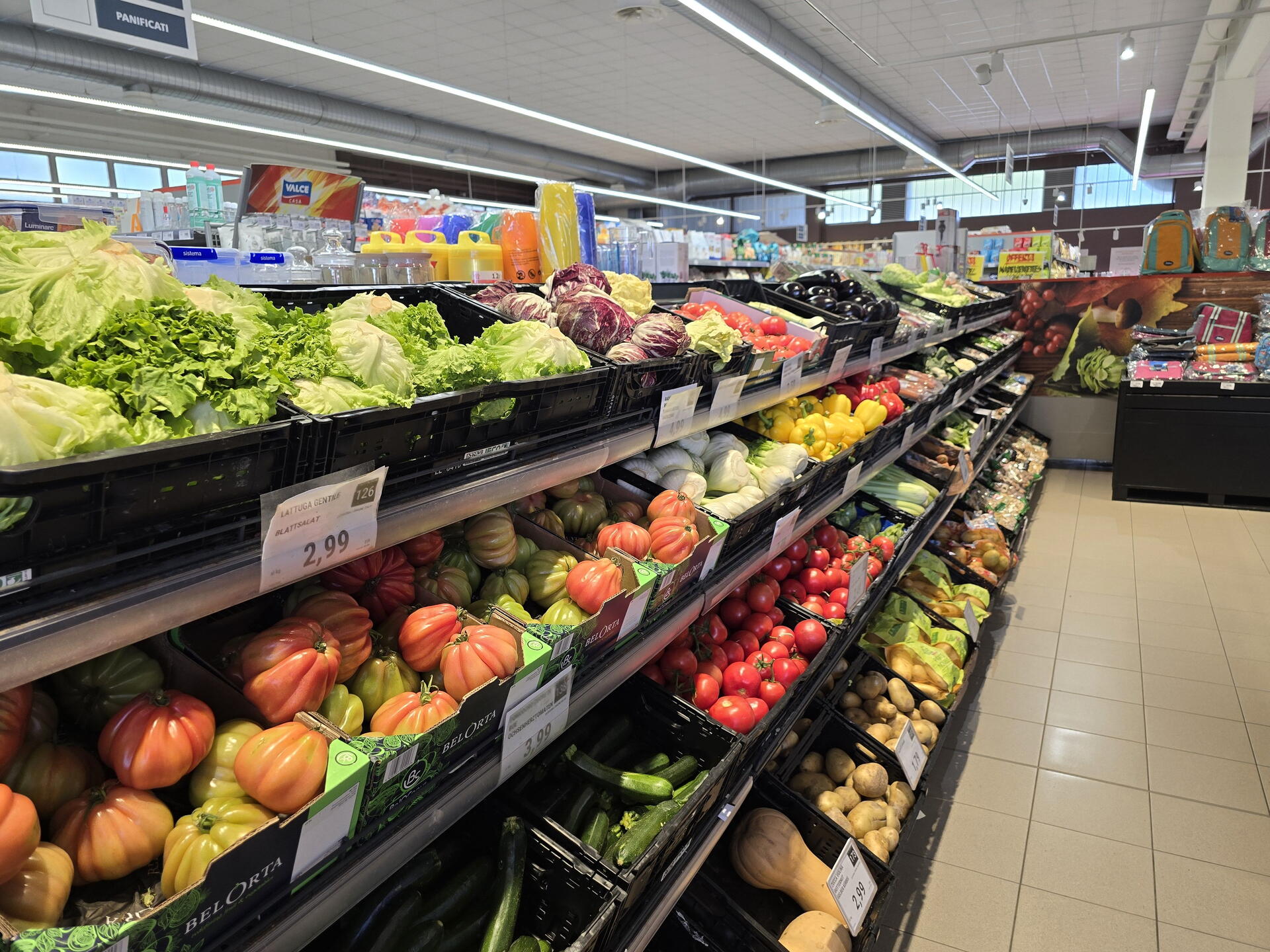 Itálie vs. Česko: Kde si nakoupíte potraviny výhodněji?