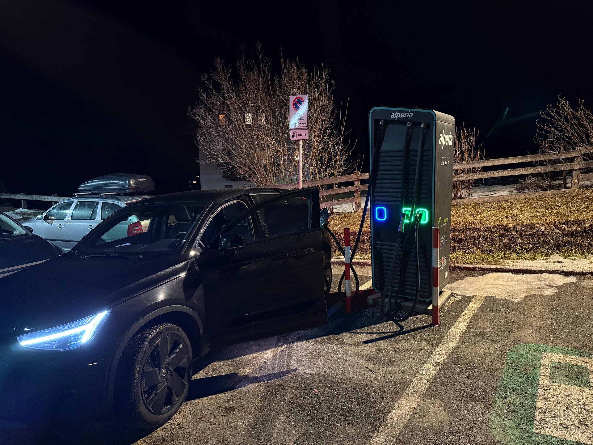 Jedeme na hory elektrickým autem