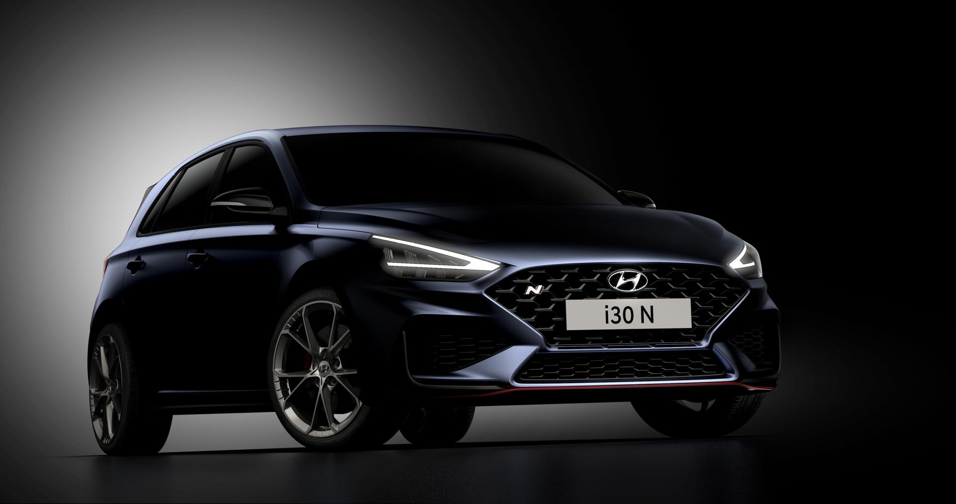Korejská automobilka zveřejnila fotky nového vozu Hyundai i30 N