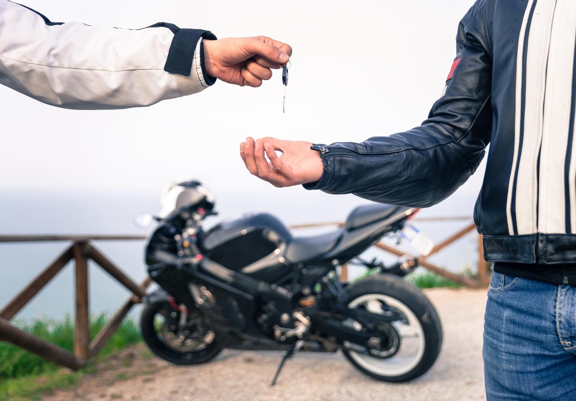 Kupní smlouva na motorku