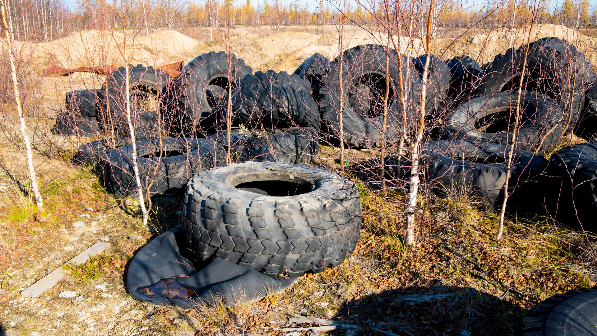 Likvidace pneumatik ekologickou cestou