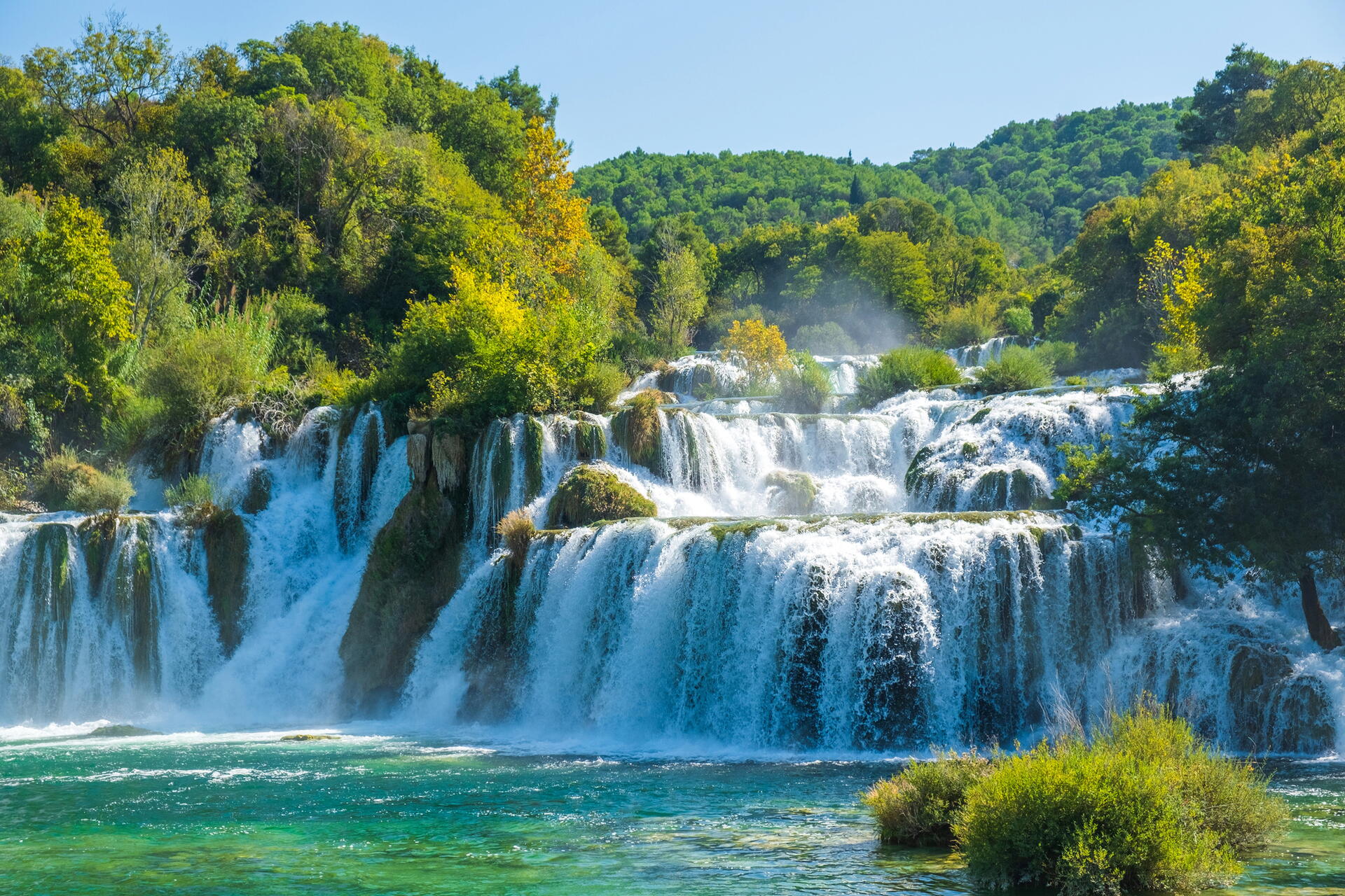 Národní park Krka Chorvatsko: Jak vypadají ceny občerstvení?