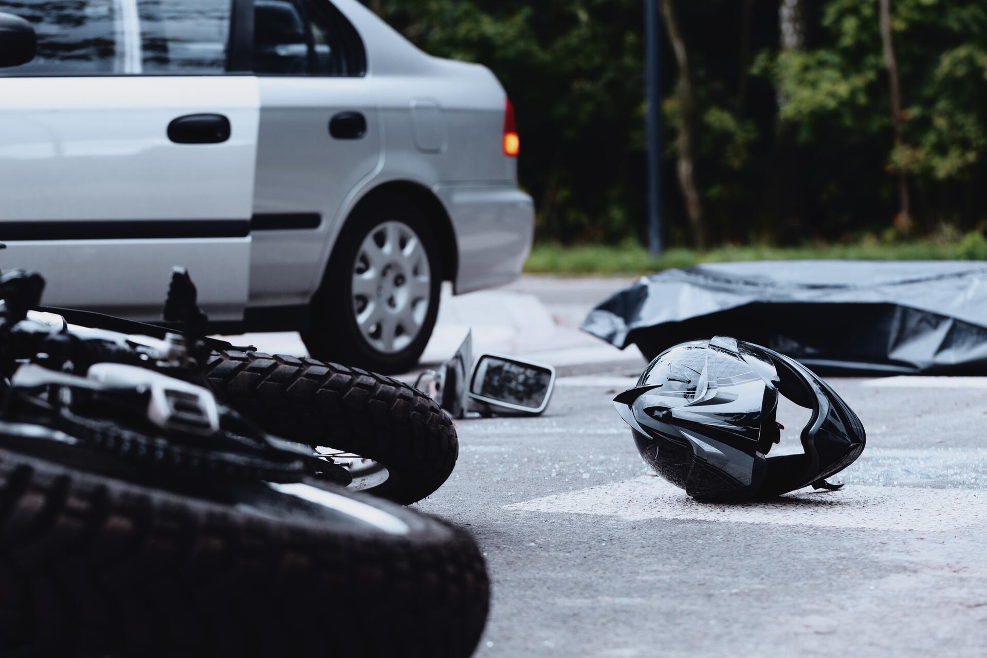 Nejčastější nehody motorkářů