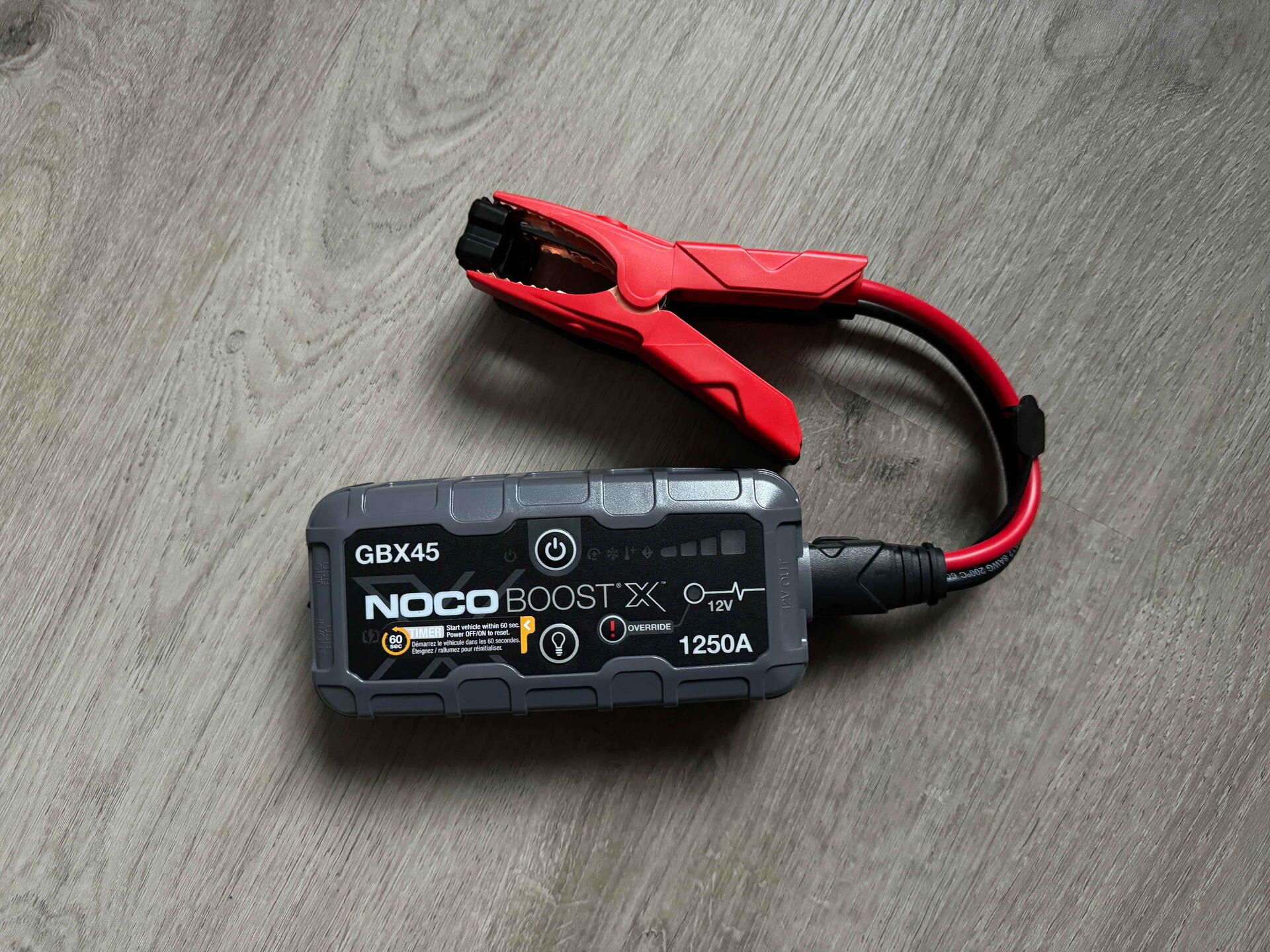 Noco Boost X GBX45 1250A – redakční test Portálu řidiče