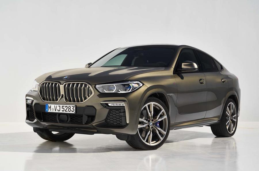 Nový automobil BMW X6 (méně praktický nástupce BMW X5) má svítící ledvinky