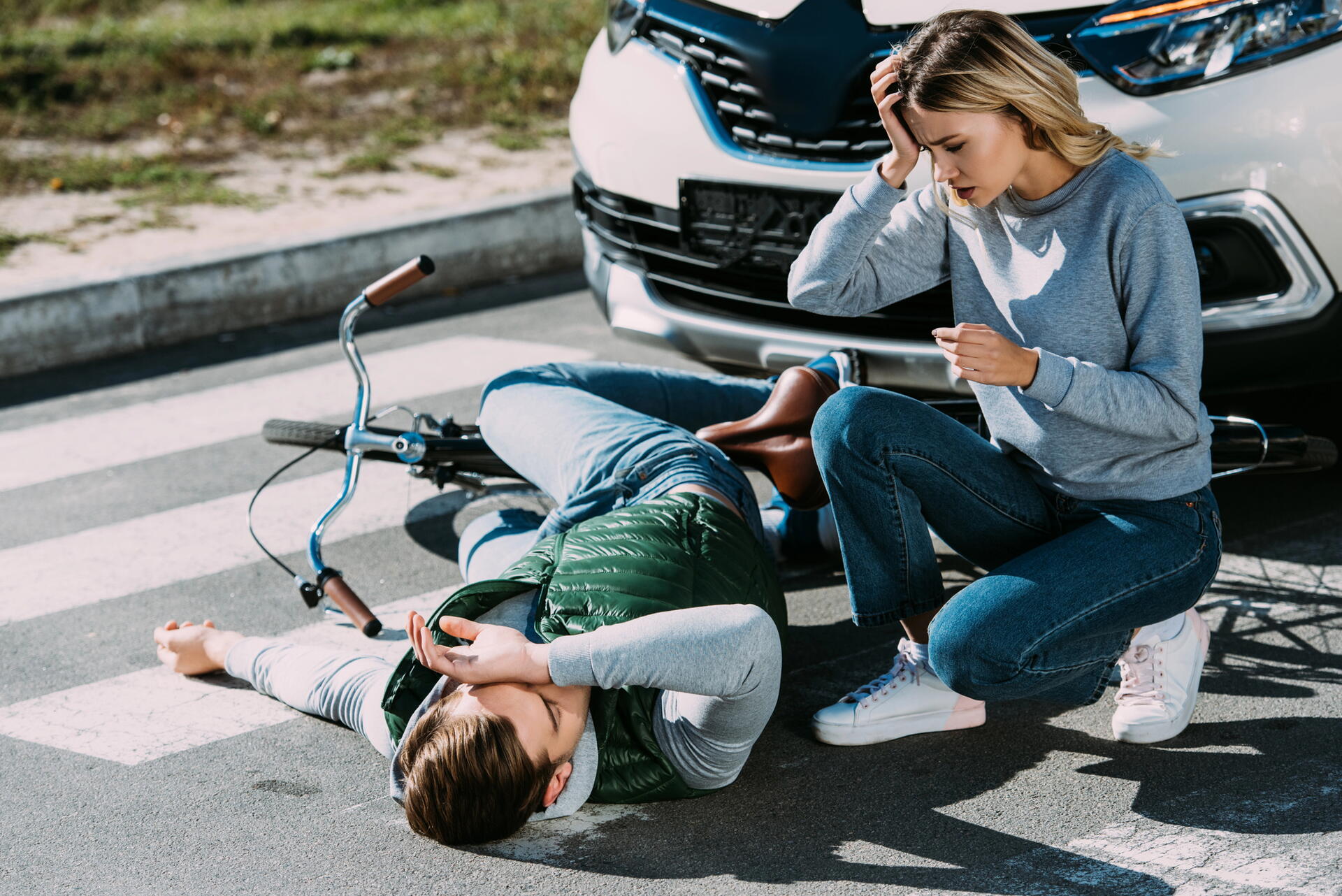 První pomoc při autonehodě