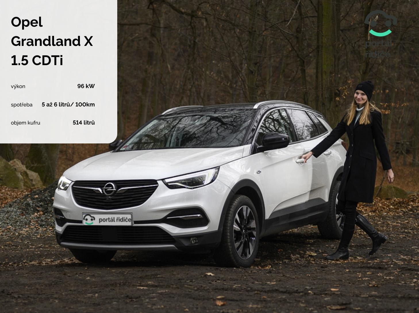 Redakční test Opel Grandland X (recenze vozu)