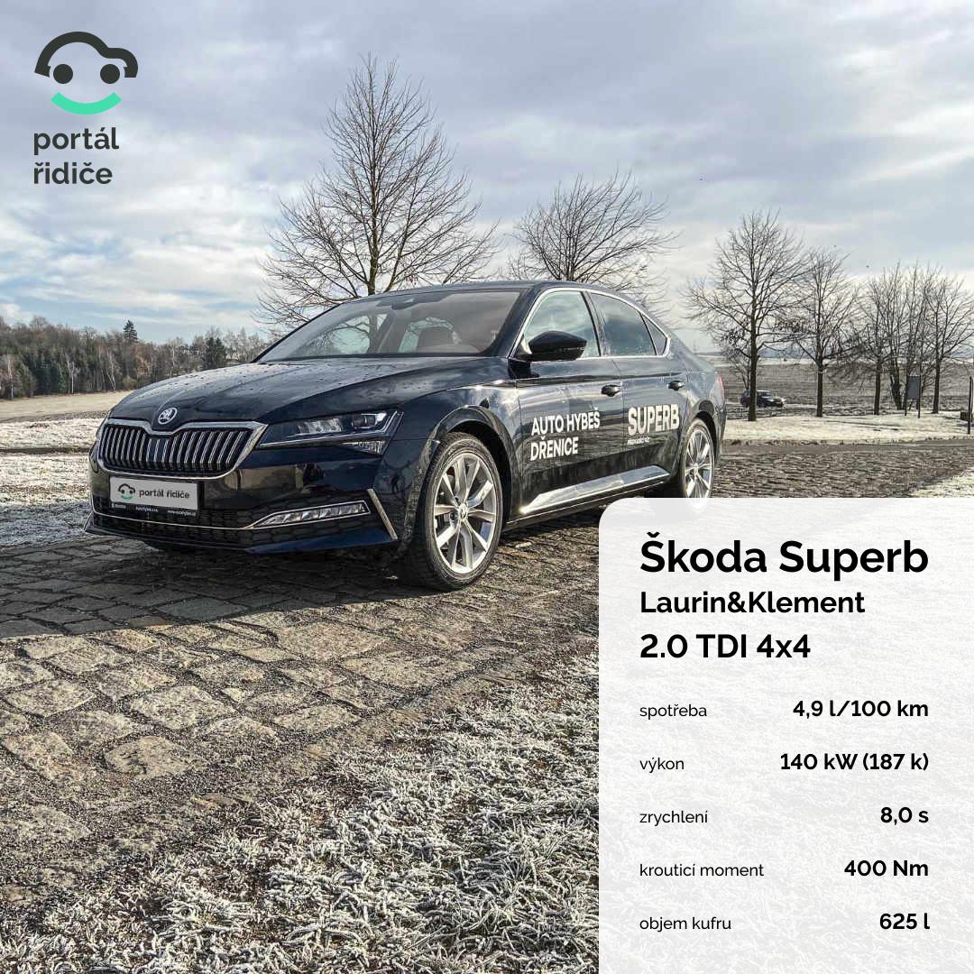 Škoda Superb Laurin&Klement