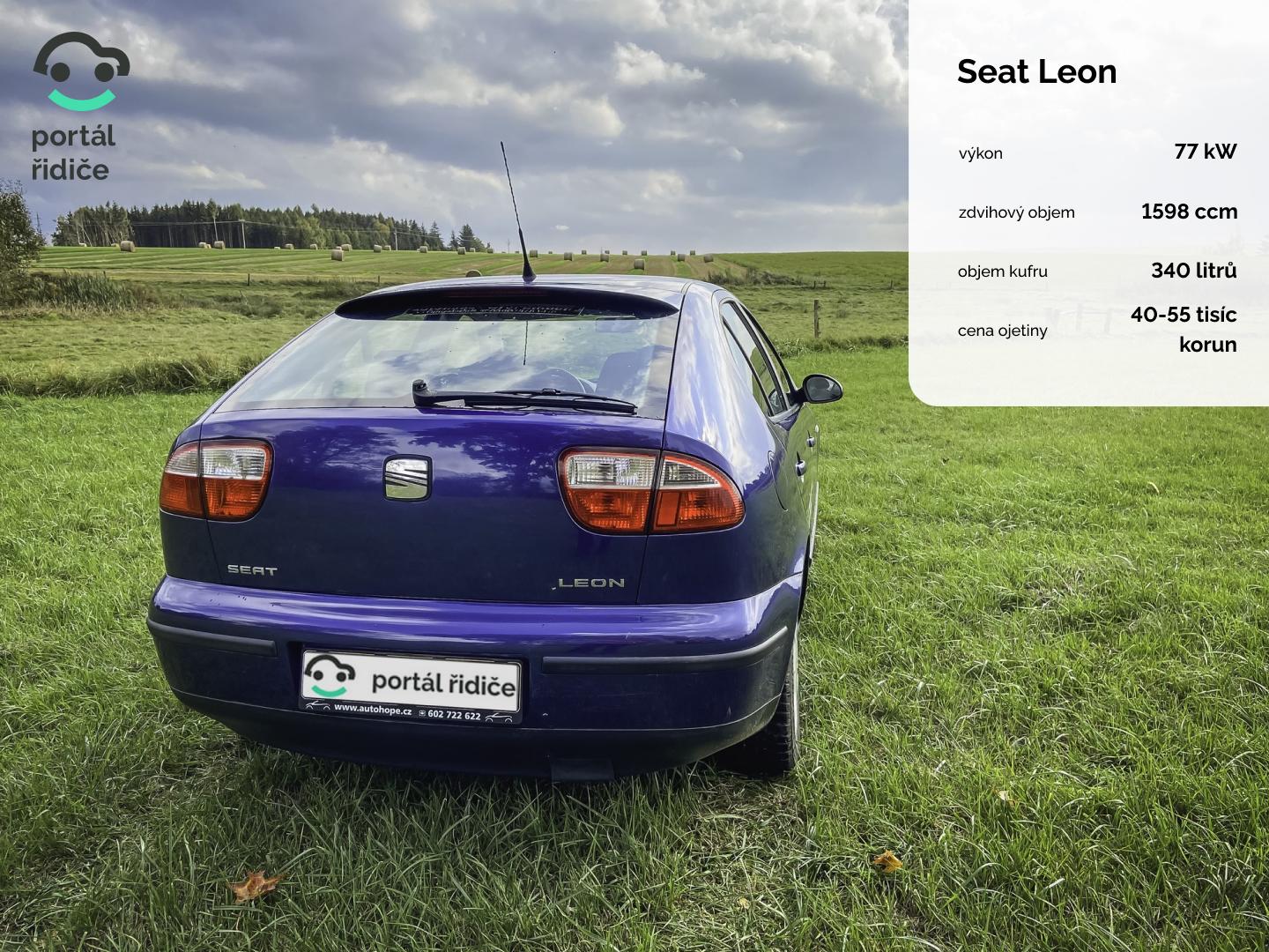 Test ojetiny: Seat Leon 1.6 16V (2003) - Španěl pro nenáročné