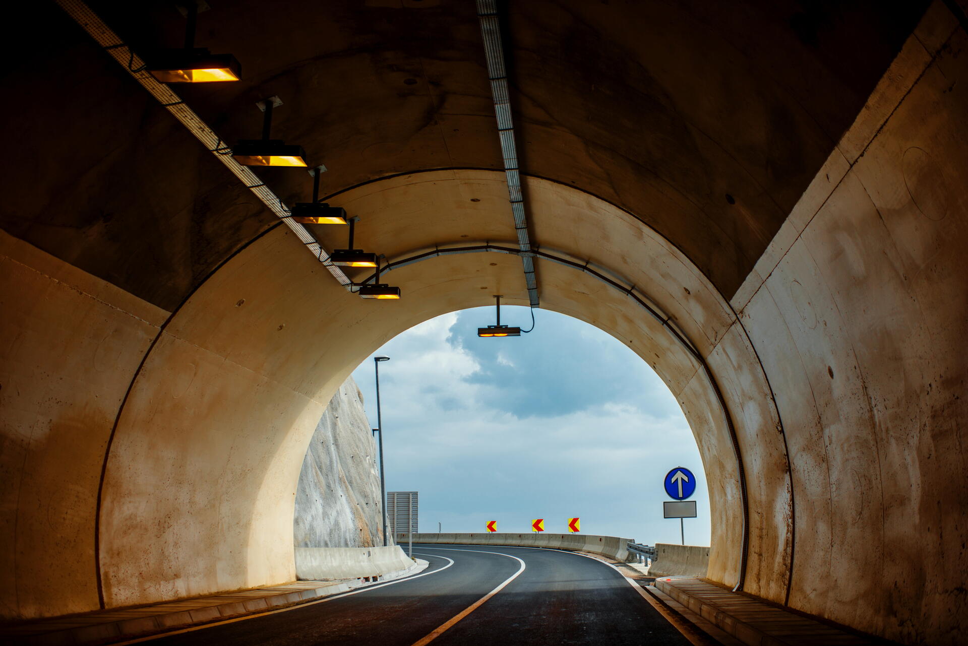 Tunel v Chorvatsku odděluje dvě klimatická pásma