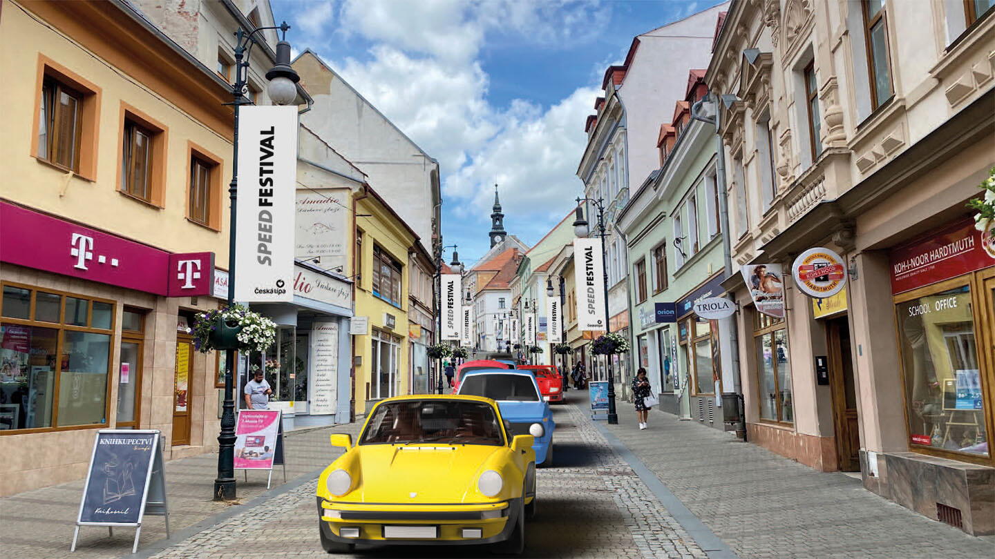 Vizualizace Speed Festival Česká Lípa