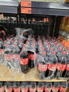 Aktuální ceny potravin v Chorvatsku - Coca Cola 2l