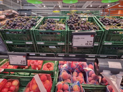 Aktuální ceny potravin v Chorvatsku k 10.7.