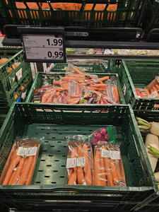 Aktuální ceny potravin v Chorvatsku - mrkev