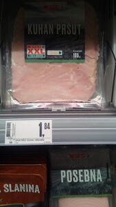 Aktuální ceny potravin ve Slovinsku k 4.8.