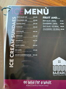 Aktuální ceny restaurace Bassario