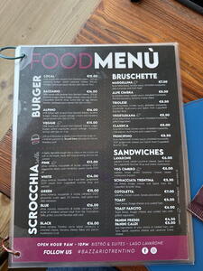 Aktuální ceny restaurace Bassario
