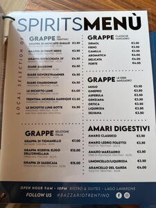 Aktuální ceny restaurace Bassario