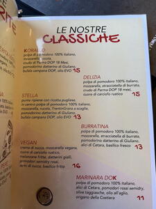 Aktuální ceny restaurace Korallo Pizza