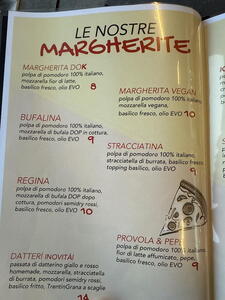 Aktuální ceny restaurace Korallo Pizza