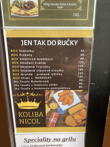 Aktuální ceny v autokempu Rozkoš