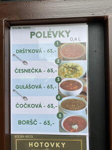 Aktuální ceny v autokempu Rozkoš