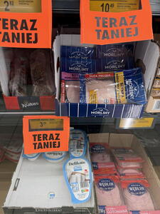 Aktuální ceny v polské Biedronce
