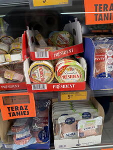 Aktuální ceny v polské Biedronce