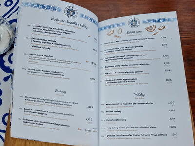 Aktuální ceny v restauracích ve Vysokých Tatrách