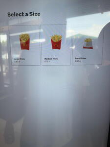 Aktuální nabídka v polském McDonalds