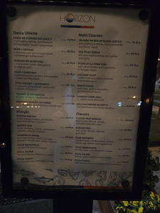 Aktuální nabídka v restauraci v Gdaňsku