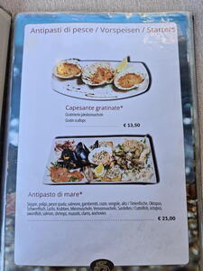 Aktuální nabídky a ceny v italských restauracích
