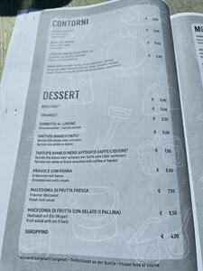 Aktuální nabídky a ceny v italských restauracích